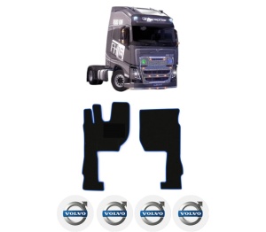 Set covorase Camion Tir VOLVO FH16 II din 2012-2014, Auto, 4x Stickere auto cu VOLVO
