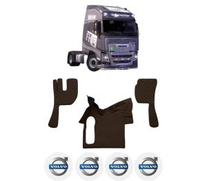 Set covorase Camion Tir VOLVO FH16 II din 2012-2014, Auto, 4x Stickere auto cu VOLVO