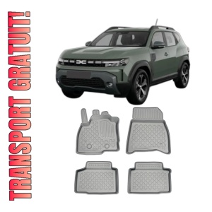 Set covorase DACIA DUSTER III MHEV din 06.2024 - Prezent, covorase tavita, caroserie SUV, compatibile cu autoturismul DACIA DUSTER III MHEV, ARISTAR