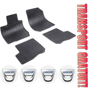 Set covorase Dacia Logan I MCV Combi 01.2007 - 08.2013 si 4 stickere rotunde Dacia