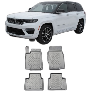 Set covorase JEEP Grand CHEROKEE V PHEV din 05.2022 - Prezent, covorase tavita, caroserie SUV, compatibile cu autoturismul JEEP GRAND CHEROKEE V PHEV, ARISTAR - Img 2