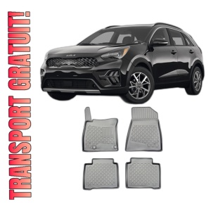 Set covorase KIA NIRO II HEV HYBRID, din 06.2022 - Prezent, covorase tavita, caroserie SUV NU CORESPUNDE PENTRU ELECTRIC, compatibile cu autoturismul KIA NIRO II HEV HYBRID, ARISTAR