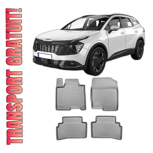 Set covorase KIA SPORTAGE V, din 2022 - Prezent, covorase tavita, caroserie SUV NU CORESPUNDE PENTRU HEV si PHEV, compatibile cu autoturismul KIA SPORTAGE V, ARISTAR