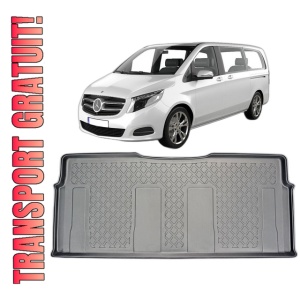 Set covorase MERCEDES V-CLASS W447, din 06.2014 - Prezent, covorase tavita, caroserie VAN ampatament normal, rand 2, compatibile cu autoturismul MERCEDES V-CLASS W447, ARISTAR