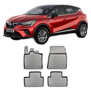 Set covorase MITSUBISHI ASX II, din 2023 - Prezent, covorase tavita, caroserie SUV, compatibile cu autoturismul MITSUBISHI ASX II, ARISTAR - Img 2