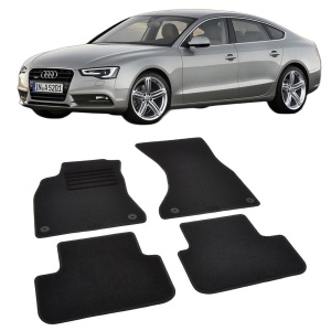 Set covorase mocheta Audi A5 B8 Sportback 2008-2016, din mocheta, compatibile cu autoturismul Audi A5 B8 Sportback - Img 2