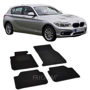 Set covorase mocheta BMW Seria 1 F20/F21, 2011-2019, din mocheta, compatibile cu autoturismul BMW Seria 1 F20/F21 - Img 2