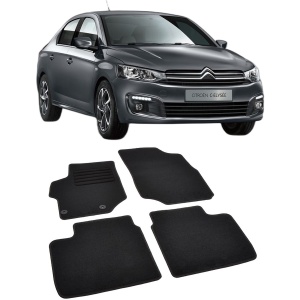 Set covorase mocheta Citroen C-Elysee 2012-2020, din mocheta, compatibile cu autoturismul Citroen C Elysee - Img 2