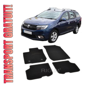 Set covorase mocheta Dacia Logan 2 sedan / Logan 2 MCV, 2013-2020, din mocheta, compatibile cu autoturismul Dacia Logan 2 sedan / Logan 2 MCV