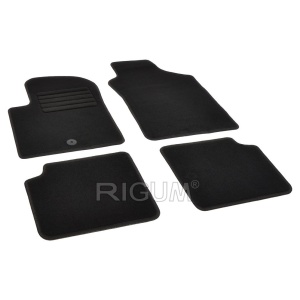 Set covorase mocheta Fiat 500 (1) 2007-2014, din mocheta, compatibile cu autoturismul Fiat 500 (1) - Img 3