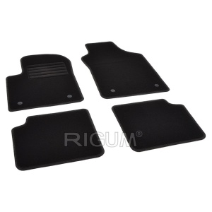 Set covorase mocheta Fiat 500 (2) 2015-prezent, din mocheta, compatibile cu autoturismul Fiat 500 (2) - Img 5
