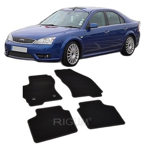 Set covorase mocheta Ford Mondeo 3, 2001-2007, din mocheta, compatibile cu autoturismul Ford Mondeo 3 - Img 2
