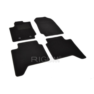 Set covorase mocheta Ford Ranger, 2012-2016, din mocheta, compatibile cu autoturismul Ford Ranger - Img 5
