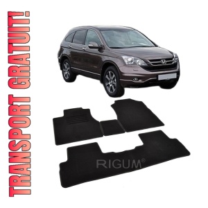 Set covorase mocheta Honda CR-V (3) 2007-2012, din mocheta, compatibile cu autoturismul Honda CRV (3)