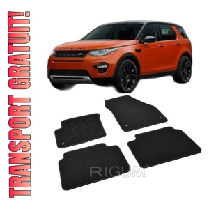 Set covorase mocheta Land Rover Discovery Sport Facelift 2020-prezent, din mocheta, compatibile cu autoturismul Land Rover Discovery Sport Facelift