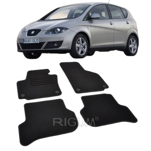 Set covorase mocheta Seat Altea / Altea XL cu facelift, 2009-2015, din mocheta, compatibile cu autoturismul Seat Altea / Altea XL cu facelift - Img 2