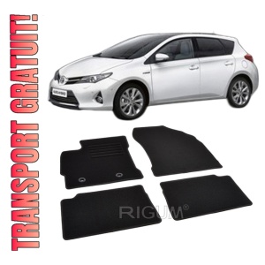 Set covorase mocheta Toyota Auris 2 (E180) 2013-2018, din mocheta, compatibile cu autoturismul Toyota Auris 2 (E180)