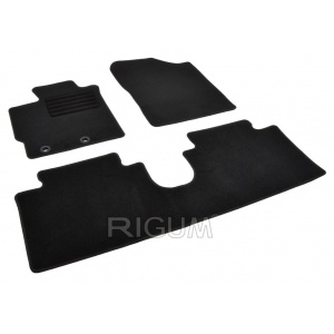 Set covorase mocheta Toyota Yaris 3 2011-2020 (motorizare clasica - NU hybrid), din mocheta, compatibile cu autoturismul Toyota Yaris 3 (motorizare clasica NU hybrid - Img 3