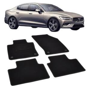 Set covorase mocheta Volvo S60 3 / S60 Plug-in Hybrid 2018-prezent, din mocheta, compatibile cu autoturismul Volvo S60 3 / S60 Plug in Hybrid - Img 2