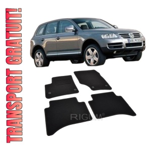 Set covorase mocheta VW Touareg 1 (7L) 2002-2010, din mocheta, compatibile cu autoturismul VW Touareg 1 (7L)