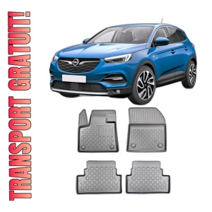 Set covorase OPEL GrandLAND X, din 10.2017 - Prezent, covorase tavita, caroserie SUV inclusiv FACELIFT, fara siSTEM FOCAL HI-FI, compatibile cu autoturismul OPEL GRANDLAND X, ARISTAR
