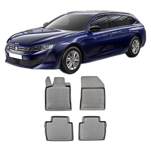 Set covorase PEUGEOT 508 II HYBRID, din 06.2019 - Prezent, covorase tavita, caroserie COMBI, compatibile cu autoturismul PEUGEOT 508 II HYBRID, ARISTAR - Img 2