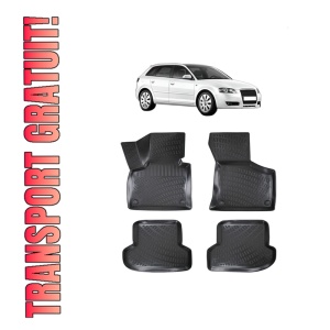 Set covorase presuri AUDI A3 8PA II din 2003-2013, auto, din cauciuc thermoplastic