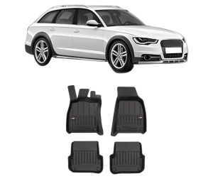 Set covorase presuri AUDI A6 Allroad C7 (4GH, 4GJ) din 2012-2018, auto, din cauciuc thermoplastic, AUDI - Img 2