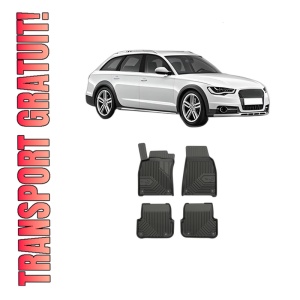 Set covorase presuri AUDI A6 Allroad C7 (4GH, 4GJ) din 2012-2018, auto, din cauciuc thermoplastic, AUDI