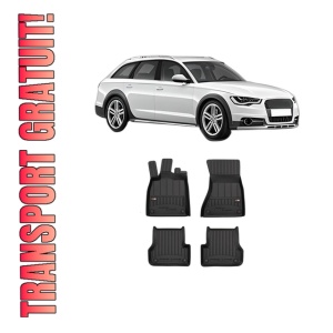 Set covorase presuri AUDI A6 Allroad C7 (4GH, 4GJ) din 2012-2018, auto, din cauciuc thermoplastic, AUDI