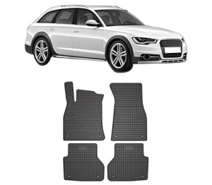 Set covorase presuri AUDI A6 Allroad C7 (4GH, 4GJ) din 2012-2018, auto, din cauciuc thermoplastic, AUDI - Img 2