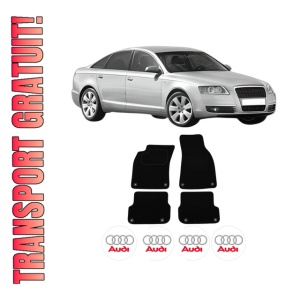 Set Covorase Presuri AUDI A6 C6 (4F2) din 2004-2011, Auto, Material Textil Mocheta, AUDI