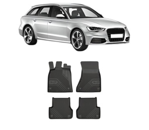 Set covorase presuri AUDI A6 C7 Avant (4G5, 4GD) din 2011-2018, auto, din cauciuc thermoplastic, AUDI - Img 2
