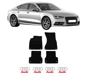 Set Covorase Presuri AUDI A7 Sportback (4GA, 4GF) din 2010-2018, Auto, Material Textil Mocheta, AUDI - Img 2