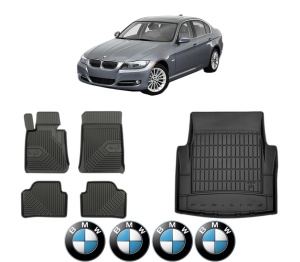 Set Covorase Presuri Auto Si Tavita Portbagaj BMW Seria 3 (E90) din 2004-2011 BMW - Img 2