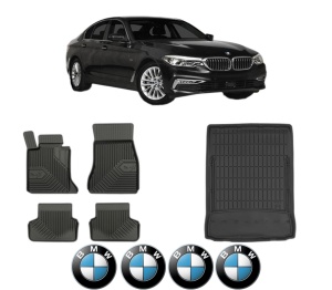 Set Covorase Presuri Auto Si Tavita Portbagaj BMW Seria 5 (G30, F90) din 2016-2023 BMW - Img 2