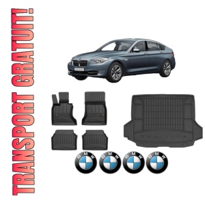 Set Covorase Presuri Auto Si Tavita Portbagaj BMW Seria 5 Gran Turismo (F07) din 2009-2017 BMW