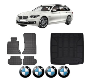 Set Covorase Presuri Auto Si Tavita Portbagaj BMW Seria 5 Touring (F11) din 2009-2017 BMW - Img 2