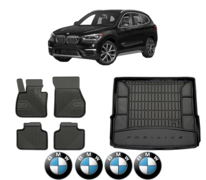 Set Covorase Presuri Auto Si Tavita Portbagaj BMW Seria X1 (F48) din 2014-2022 BMW - Img 2