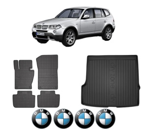 Set Covorase Presuri Auto Si Tavita Portbagaj BMW Seria X3 (E83) din 2003-2011 BMW - Img 2