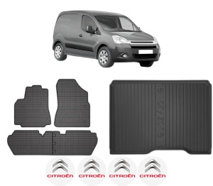 Set Covorase Presuri Auto Si Tavita Portbagaj CITROEN BERLINGO Box Body/MPV (B9) din 2008-2021 CITROEN - Img 2