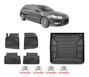 Set Covorase Presuri Auto Si Tavita Portbagaj CITROEN C5 III Break (RW_) din 2008-2017 CITROEN - Img 2