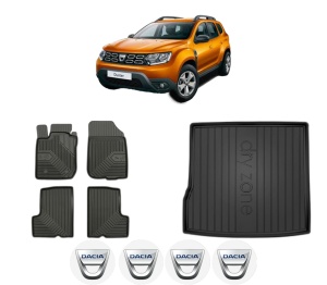 Set Covorase Presuri Auto Si Tavita Portbagaj DACIA DUSTER SUV Van din 2011-2018 DACIA - Img 2