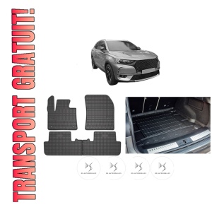 Set Covorase Presuri Auto Si Tavita Portbagaj DS DS 7 Crossback (J4_, JR_, JC_) din 2017-2022 DS