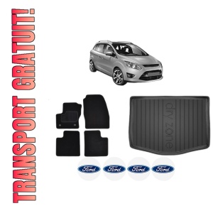 Set Covorase Presuri Auto Si Tavita Portbagaj FORD C-MAX II (DXA/CB7, DXA/CEU) din 2010-2019 FORD