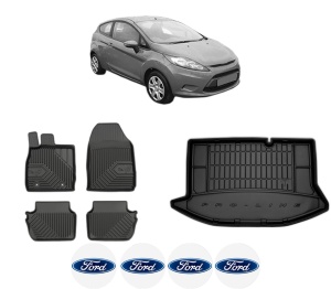 Set Covorase Presuri Auto Si Tavita Portbagaj FORD FIESTA VI (CB1, CCN) din 2008-2018 FORD - Img 2