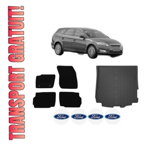 Set Covorase Presuri Auto Si Tavita Portbagaj FORD MONDEO IV Turnier (BA7) din 2007-2015 FORD