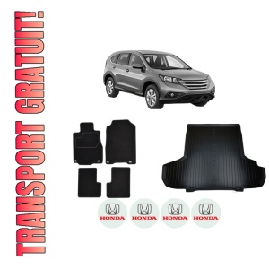 Set Covorase Presuri Auto Si Tavita Portbagaj HONDA CR-V IV (RM_) din 2012-2015 HONDA