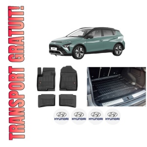 Set Covorase Presuri Auto Si Tavita Portbagaj HYUNDAI BAYON (BC3) din 2021 HYUNDAI