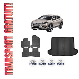 Set Covorase Presuri Auto Si Tavita Portbagaj HYUNDAI TUCSON SUV Van (TLE) din 2015-2020 HYUNDAI